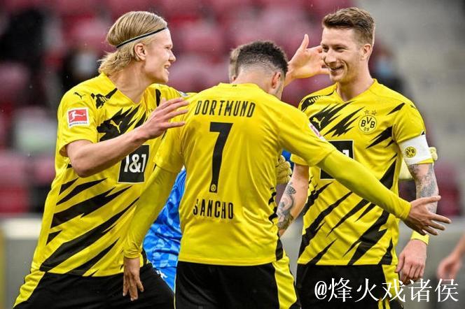 德甲-罗伊斯桑乔齐建功舒尔茨破门 多特4-0大胜美因茨